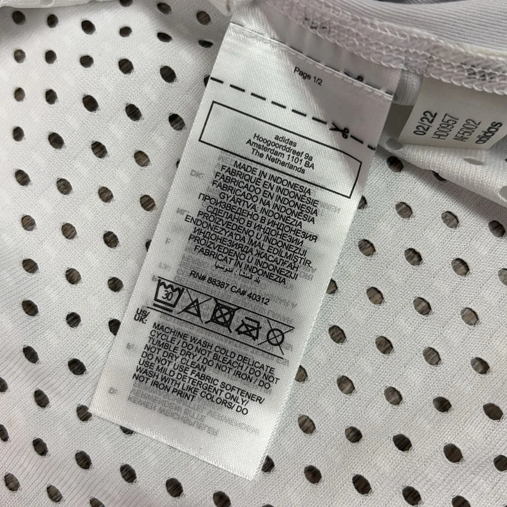 NEW MEN'S ADIDAS BREAK THE NORM TANK TOP IN WHITE XL